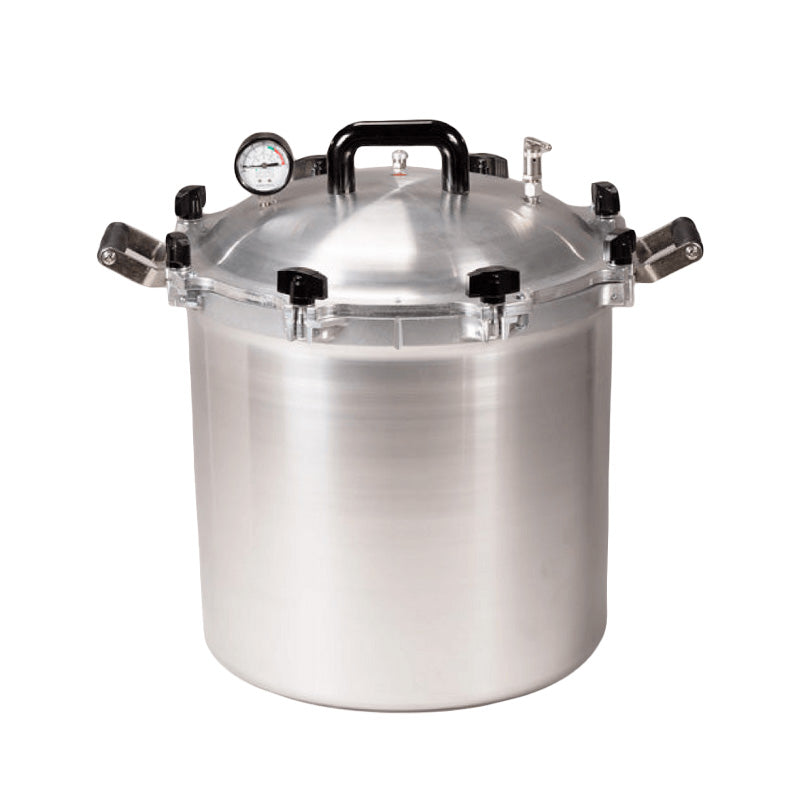 All American Model 1941X Non-Electric Sterilizer, 41-Quart Capacity, Shown On a White Background