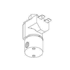 Technical Drawing of a Midmark Solenoid Valve (Air Valve) on a White Background
