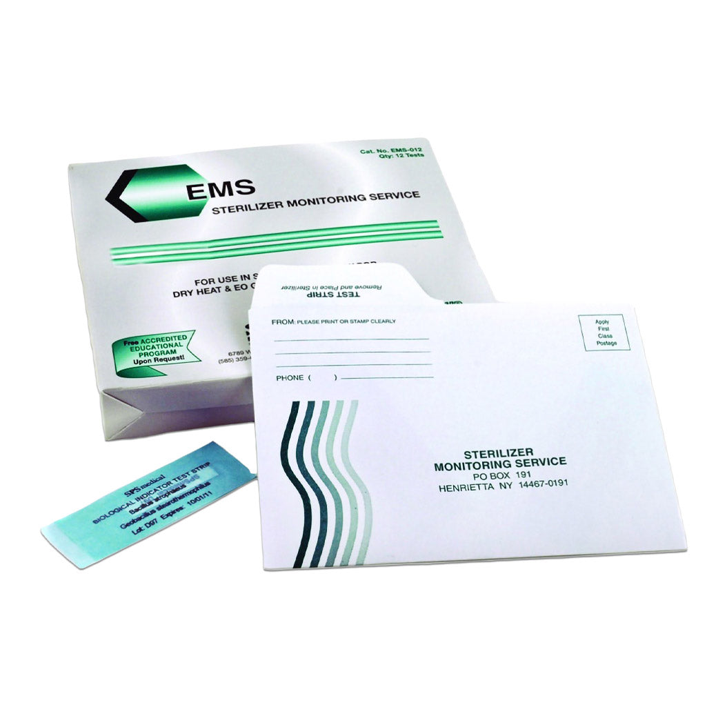 EMS Sterilizer Monitoring Service packaging on a white background