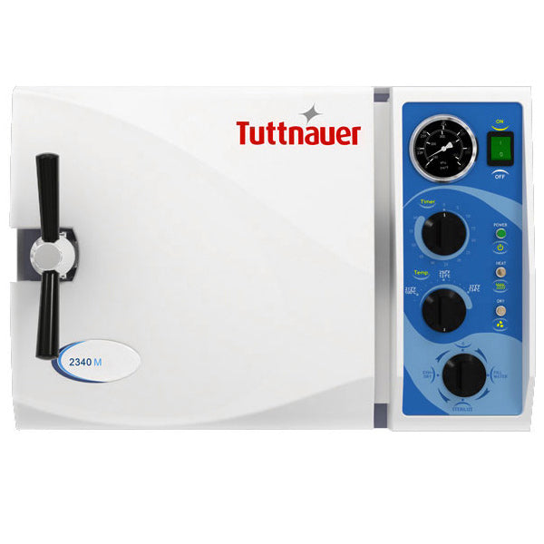 Tuttnauer 2340M Sterilizer on White Background