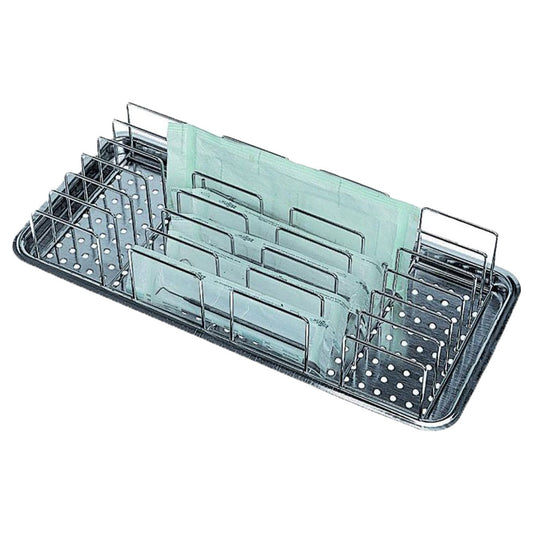 Tuttnauer Instrument Pouch Rack for Autoclaves on a White Background