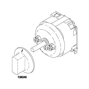 Technical Drawing of a Tuttnauer Timer on a White Background