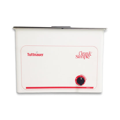 Tuttnauer Ultrasonic Cleaner 3 Gallon Capacity on a White Background